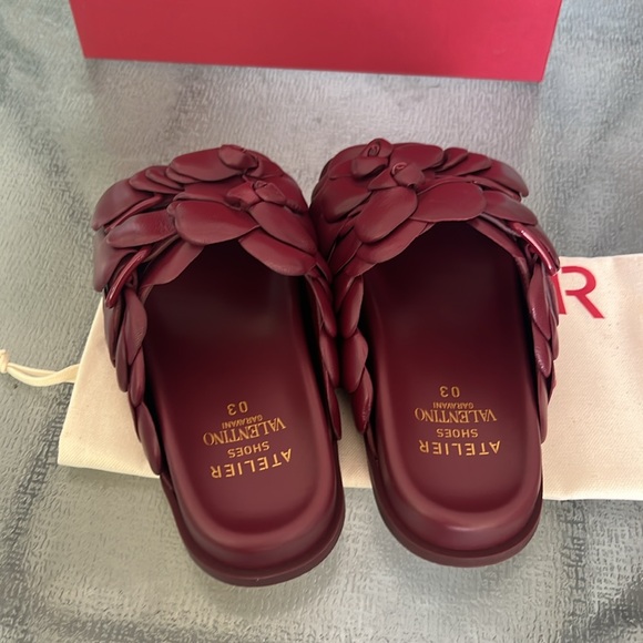 Valentino Garavani 03 Rose Edition Atelier Leather Sandals - Picture 9 of 11